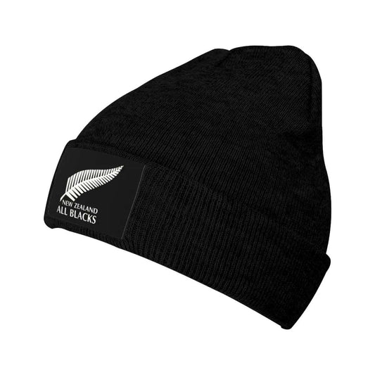 All Blacks Rugby Knitted Hat Beanies Winter Hats Warm Street Cap Men Women