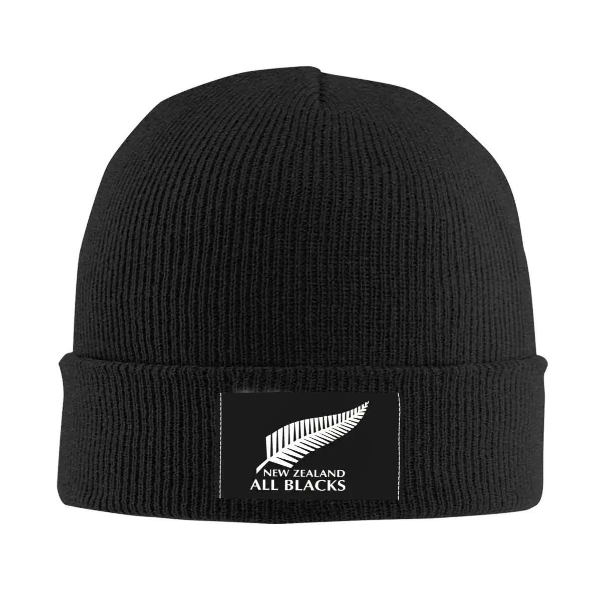 All Blacks Rugby Knitted Hat Beanies Winter Hats Warm Street Cap Men Women