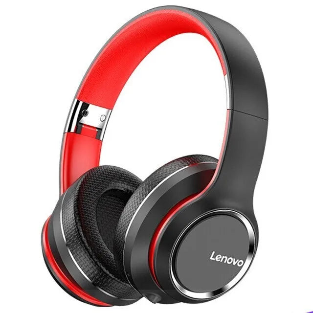 Lenovo HD200 Bluetooth Earphones Wireless Computer Headphones Foldable Over-Ear Noise Canceling HIFI Stereo Gaming Headphones