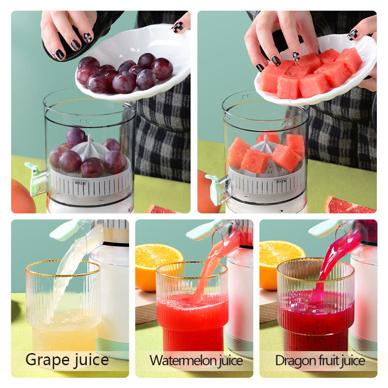 Portable USB Charging Electric Orange Juicer Household Mini Juicer Lemon Juicer Cup