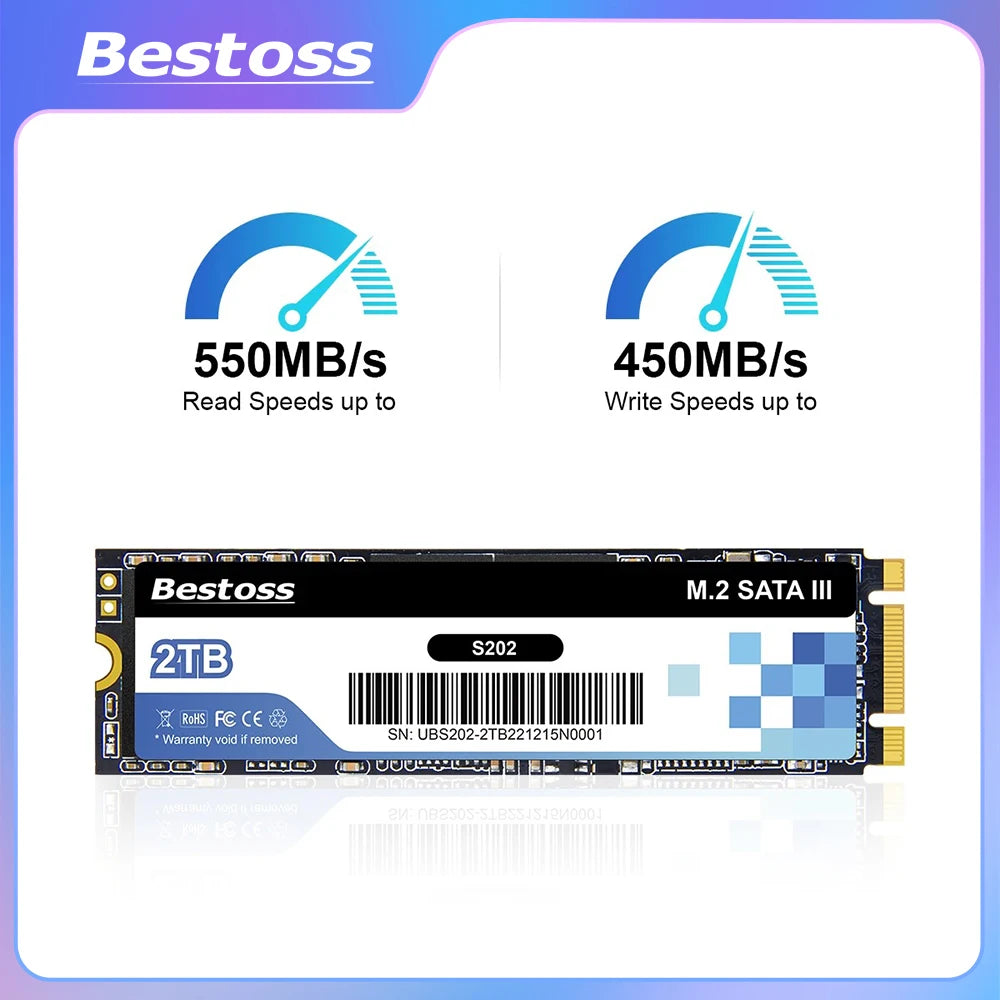 Bestoss Ssd M2 Sata 2280 Ssd 240 gb 1tb Sata 240gb 480gb Ssd Drive For Laptop S20241