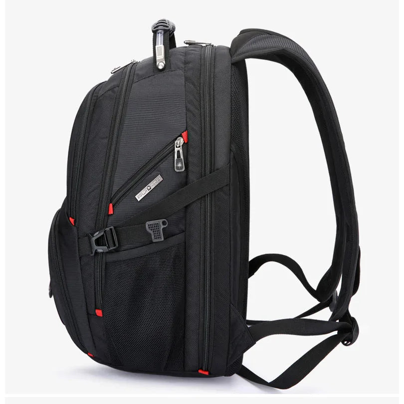 Borse svizzere-multifunzionali zaino per Laptop durevole da 17 pollici, borsa da viaggio da 45 litri, Bookbag universitaria, porta di ricarica USB, resistente all'acqua