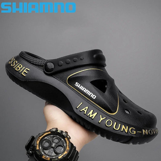 Brand 2024 New Men's Fishing Sandals Summer Outdoor Sports Non-slip Fishing Shoes Men Wear-resistant Fishing Shoes