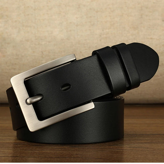 CEXIKA 140 150 160 170cm real cow leather men's belt