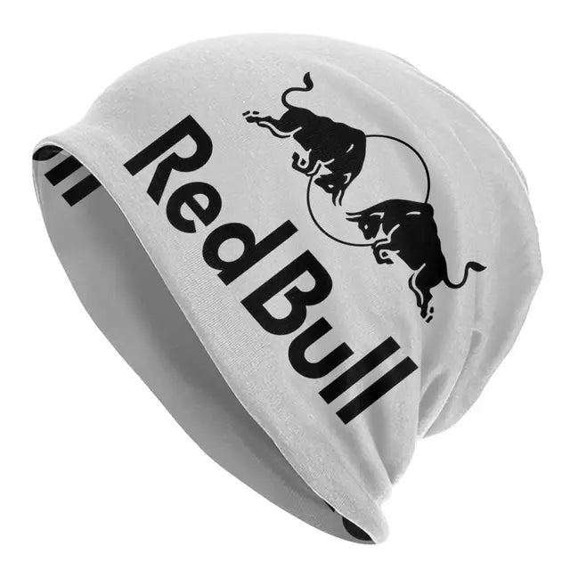 Cappello da uomo Reds Double-Bull Logo Skullies Merchandise elegante cappello lavorato a maglia con cofano a doppio uso