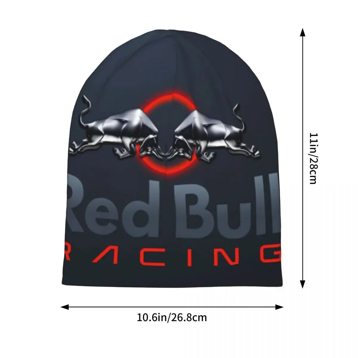 Cappello da uomo Reds Double-Bull Logo Skullies Merchandise elegante cappello lavorato a maglia con cofano a doppio uso