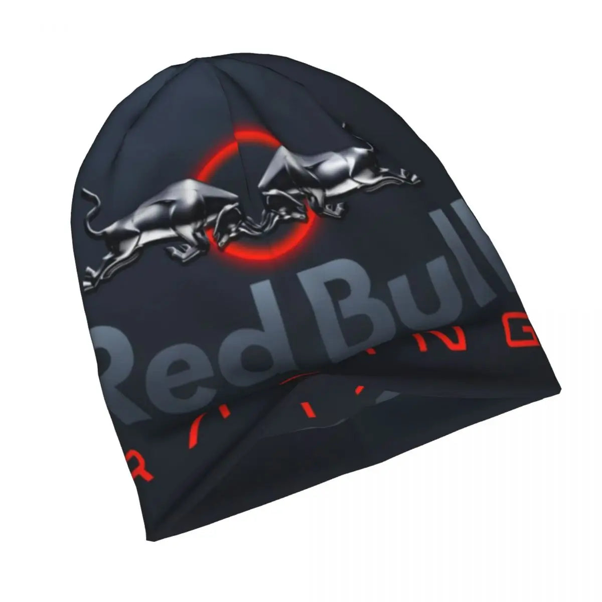 Cappello da uomo Reds Double-Bull Logo Skullies Merchandise elegante cappello lavorato a maglia con cofano a doppio uso