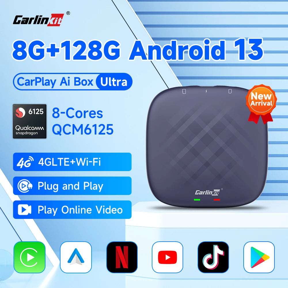 CarlinKit 8G + 128G Android 13 CarPlay