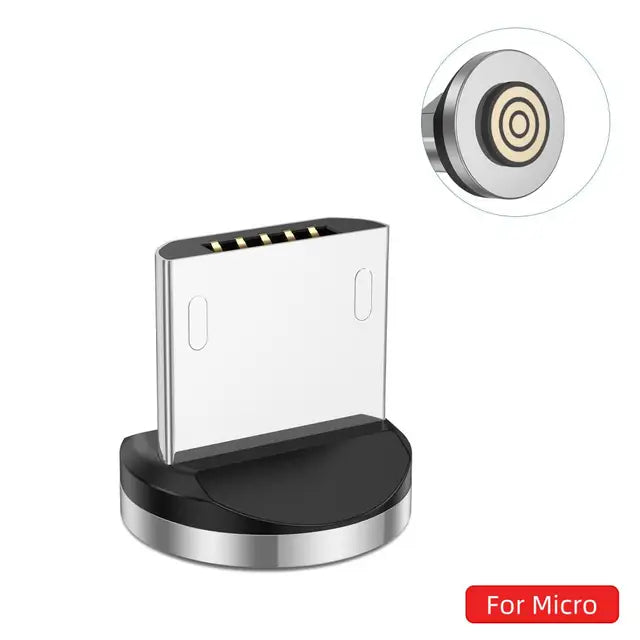 Cavo Micro USB magnetico da 1/2/3 pezzi Olaf 2m per telefono cellulare Android ricarica rapida caricatore magnetico per cavo USB di tipo C