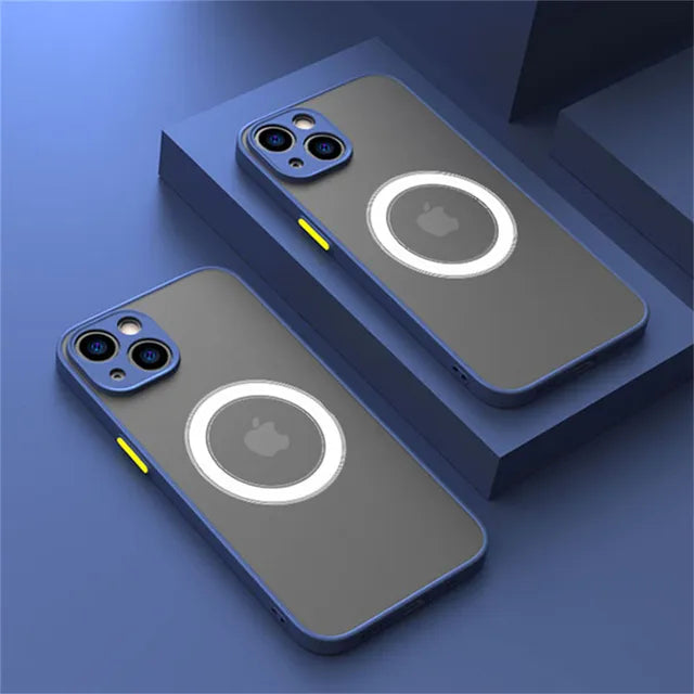 Luxury Magnetic Phone Case with Magsafe Wireless Charging