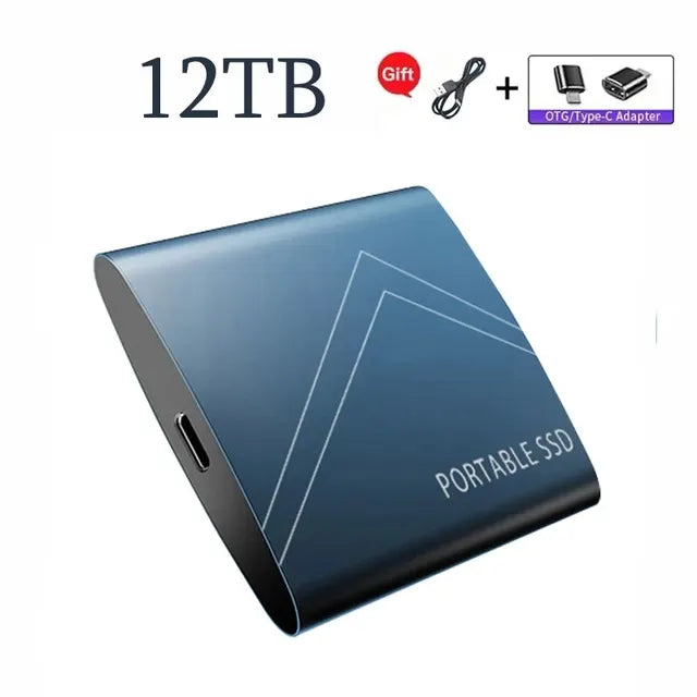 Lenovo External Hard Drive 64TB 16TB SSD High Speed ​​8TB 4TB 2TB 1TB Portable External SSD Hard Drive Solid State Drive