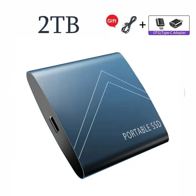 Lenovo External Hard Drive 64TB 16TB SSD High Speed ​​8TB 4TB 2TB 1TB Portable External SSD Hard Drive Solid State Drive