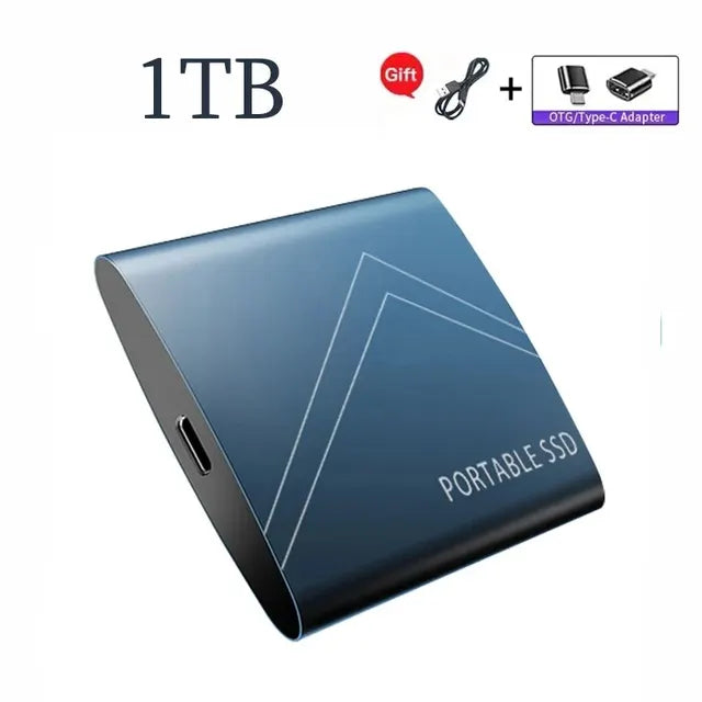 Lenovo Externe Festplatte 64 TB 16 TB SSD High Speed ​​8 TB 4 TB 2 TB 1 TB Tragbare externe SSD-Festplatte Solid State Drive