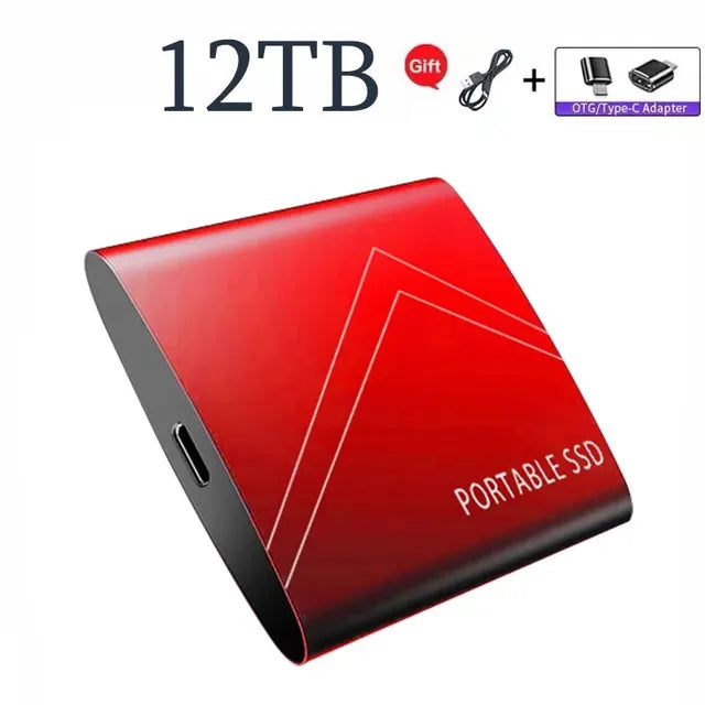 Lenovo Externe Festplatte 64 TB 16 TB SSD High Speed ​​8 TB 4 TB 2 TB 1 TB Tragbare externe SSD-Festplatte Solid State Drive