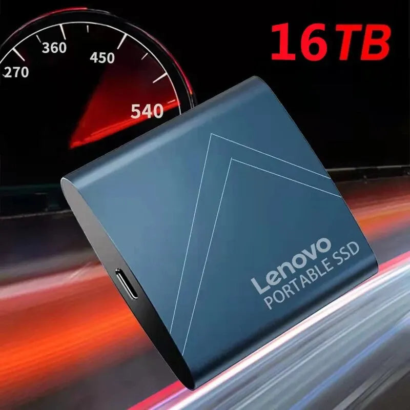 Lenovo External Hard Drive 64TB 16TB SSD High Speed ​​8TB 4TB 2TB 1TB Portable External SSD Hard Drive Solid State Drive