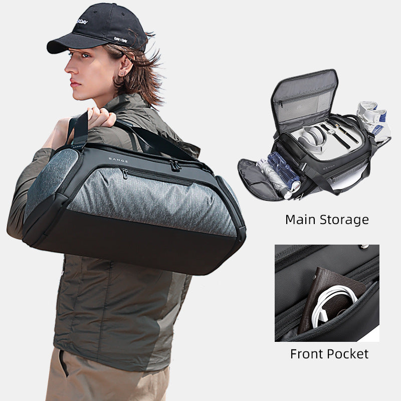 Gym Bag Men's New Travel Bag Dry And Wet Separation Female Yoga Sports Swimming Bag Diagonal Luggage Bag 