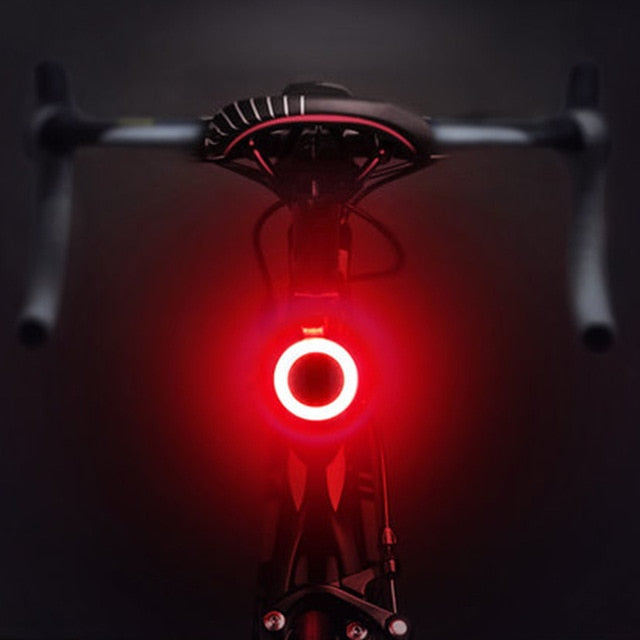 Multi-Beleuchtungsmodi Fahrradlicht USB-Lade-LED-Fahrradlicht Flash-Heck-Fahrradlichter hinten für Berge Fahrrad-Sattelstütze 