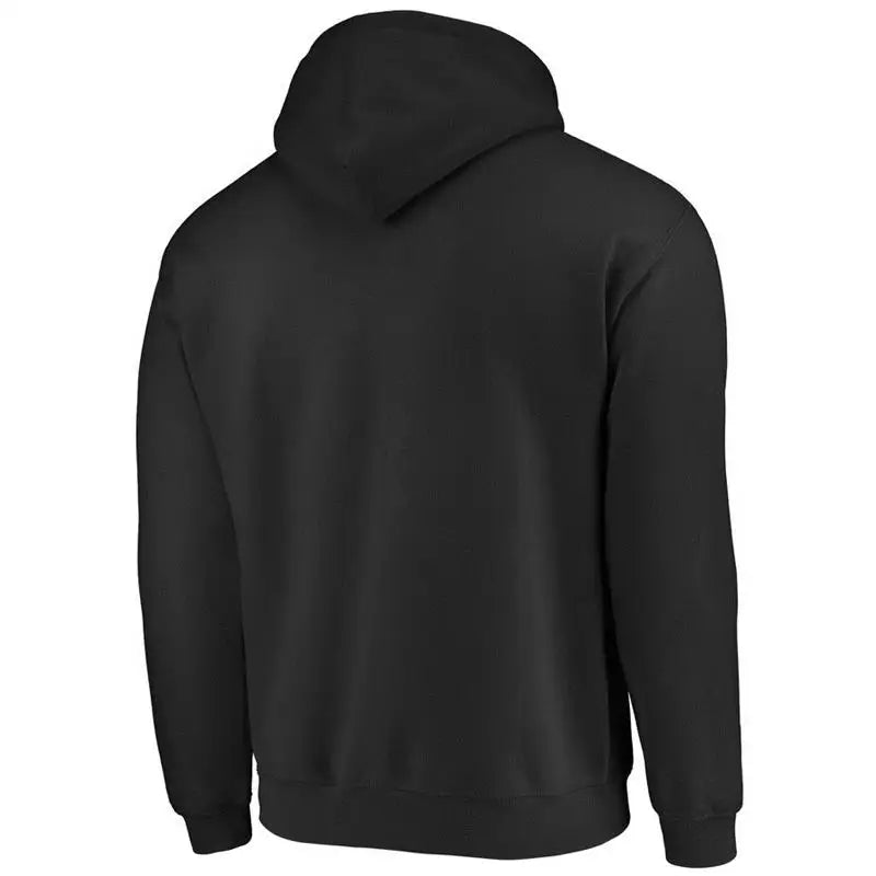 Solid Color Men's Hoodies Warm Fleece Men's Sweatshirt Fashion Streetwear Loose Breathable Pullovers Men's Casual Brand Hoodie