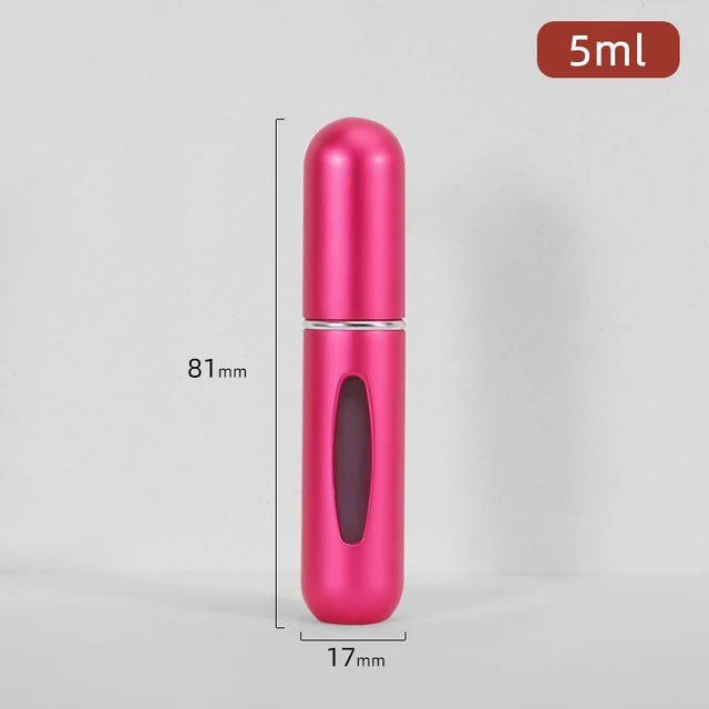 5/8ML Atomizer Perfume Spray Bottle for Perfume Liquid Travel Cologne Dispenser Portable Refillable Aluminum Perfume Atomizer