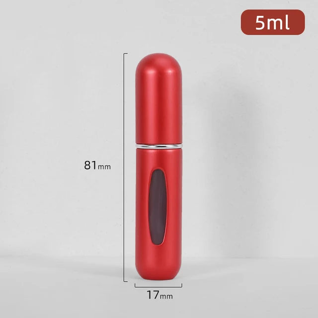 5/8ML Atomizer Perfume Spray Bottle for Perfume Liquid Travel Cologne Dispenser Portable Refillable Aluminum Perfume Atomizer