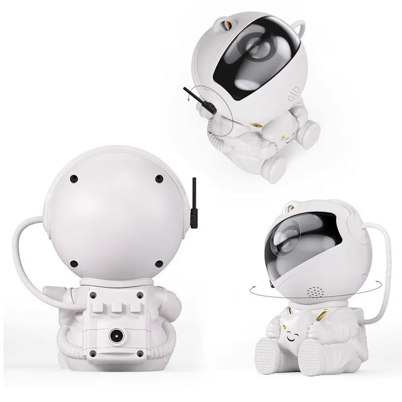 Galaxy Star Projector LED Night Light Starry Sky Astronaut Lamp for Bedroom Decoration Kids Home Decorative Gifts