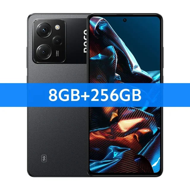 Global Version POCO X5 Pro 5G 128GB/256GB Snapdragon 778G Octa Core 6.67" AMOLED DotDisplay 108MP Camera 67W Charging