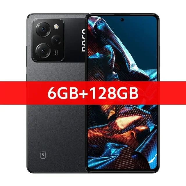 Global Version POCO X5 Pro 5G 128GB/256GB Snapdragon 778G Octa Core 6.67" AMOLED DotDisplay 108MP Camera 67W Charging