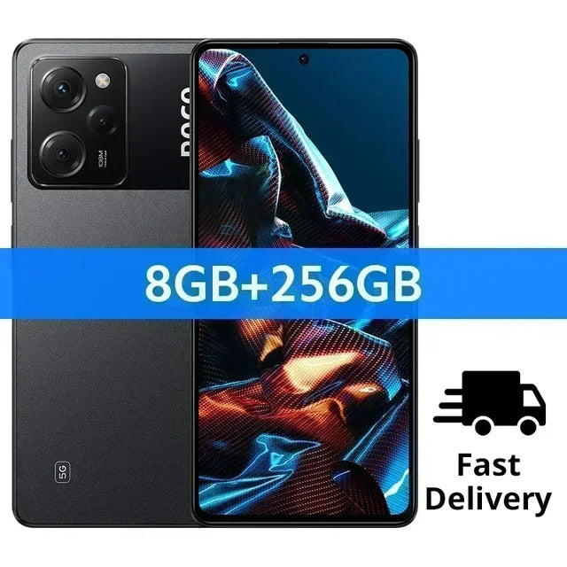 Global Version POCO X5 Pro 5G 128GB/256GB Snapdragon 778G Octa Core 6.67" AMOLED DotDisplay 108MP Camera 67W Charging