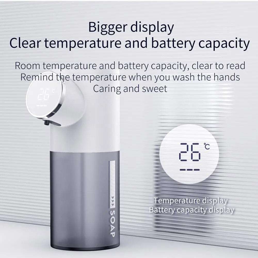 Liquid Soap Dispensers Usb Intelligent Infrared Induction 0.25 Seconds Fast Foaming Automat Soap Dispensador Jabon Soap Contain