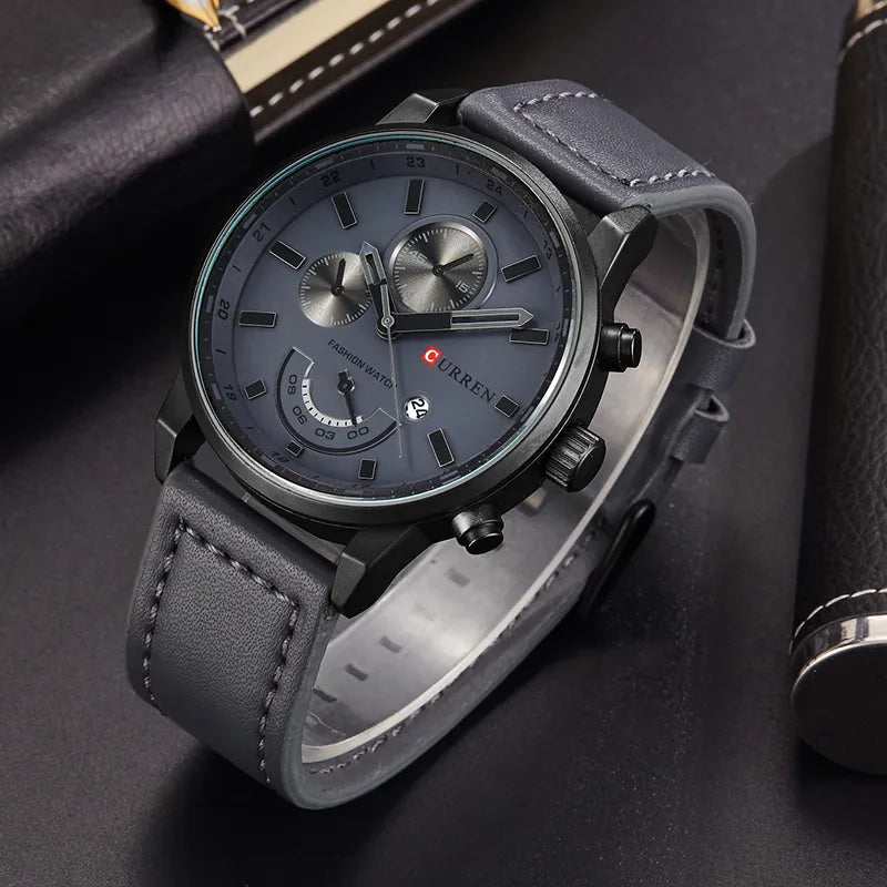 CURREN Quartz Watch Men Watches Top Brand Luxury Famous Wristwatch Male Clock Wrist Watch Quartz-watch Relogio Masculino