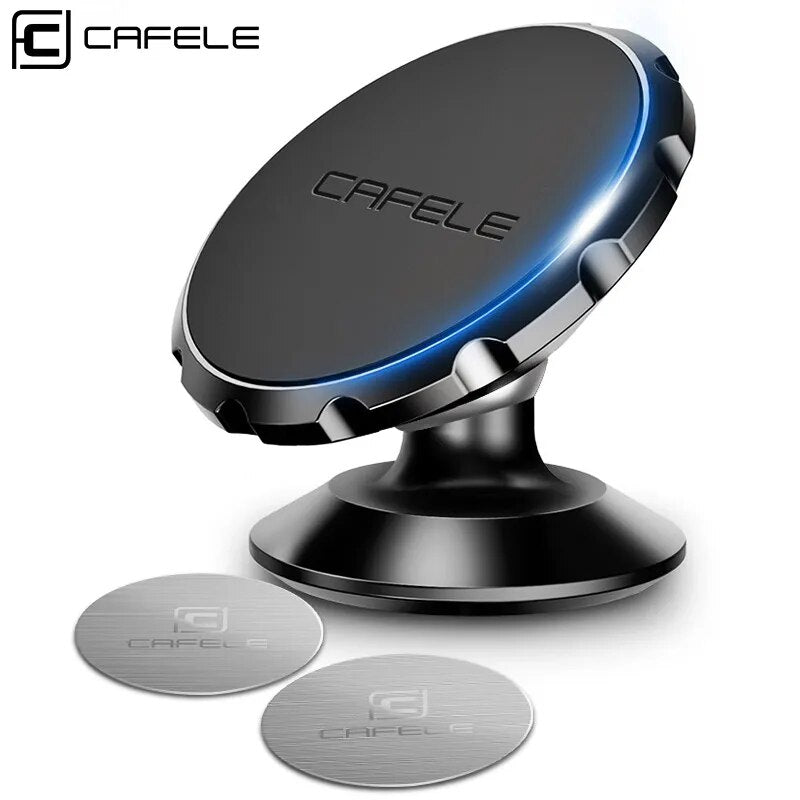 CAFELE Universal Magnetic Car Phone Holder for Phone in Car Holder Stand For Cell Phone Mobile Phone Magnet Mount Aluminum Alloy