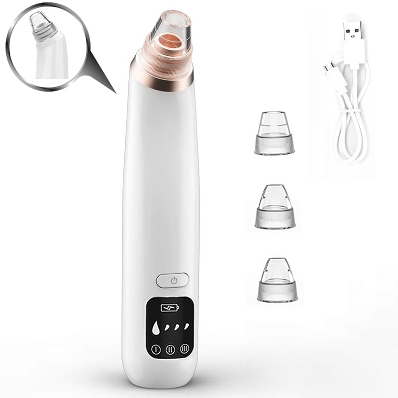 Pore ​​cleaner blackhead remover vacuum Face skin care Black heads Acne Pimple Removal Vacuum cleaner black dot Removal Tools 