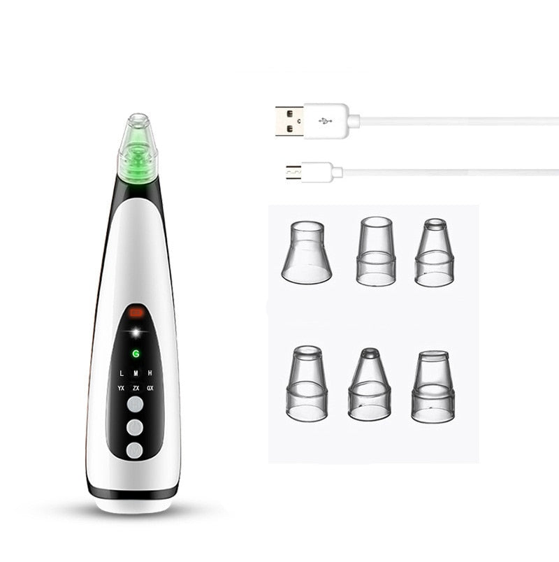 Pore ​​cleaner blackhead remover vacuum Face skin care Black heads Acne Pimple Removal Vacuum cleaner black dot Removal Tools 