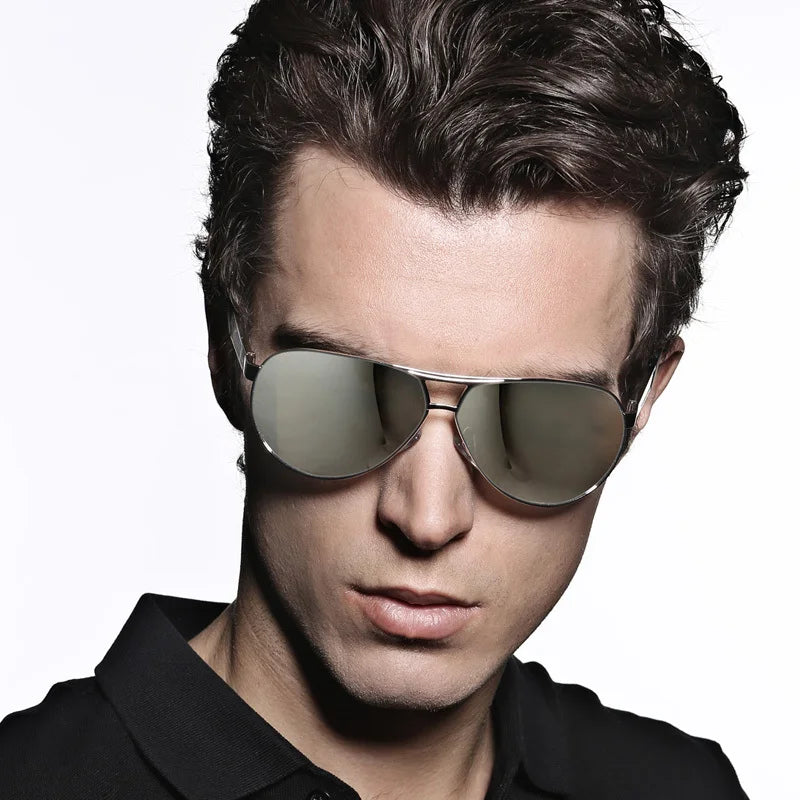 Hot Fashion Men UV400 Polarized Coating Sunglasses Men Driving Mirrors Oculos Eyewear Sunglasses for Men Sunwear