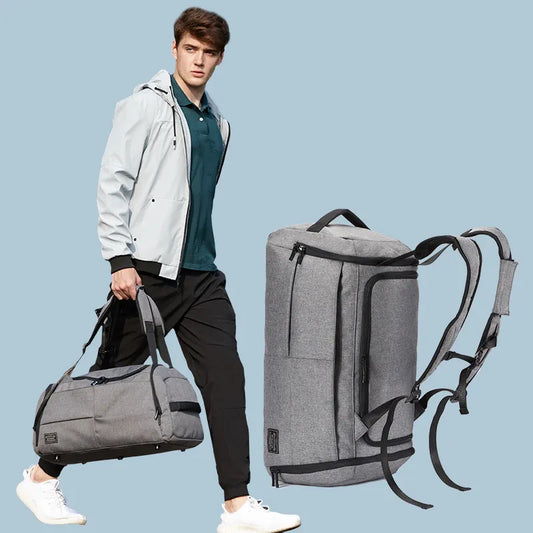 Männer Sport Fitness Tasche Multifunktions Tote Gym Taschen Für Schuhe Lagerung Im Freien Reise Anti-Diebstahl Rucksack