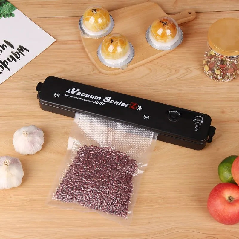 Food Vacuum Sealer Machine Automatic Vacuum Air Sealing System comes with 10 bags free LED light sealer