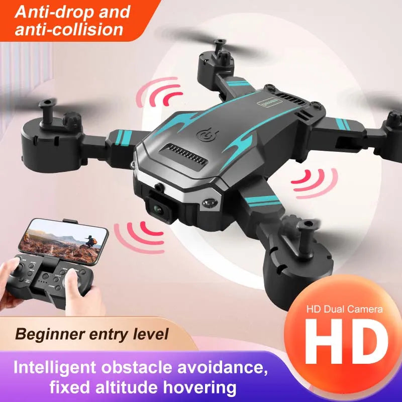 KBDFA New G6 Professional Foldable Quadcopter Drone Aerial S6 HD Camera GPS RC Helicopter FPV WIFI Obstacle Avoidance Toy Gifts