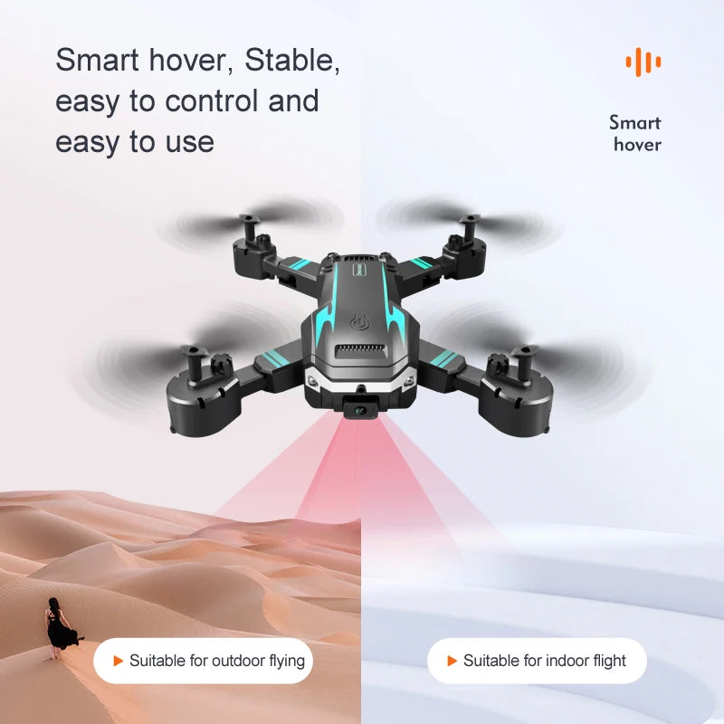 KBDFA New G6 Professional Foldable Quadcopter Drone Aerial S6 HD Camera GPS RC Helicopter FPV WIFI Obstacle Avoidance Toy Gifts