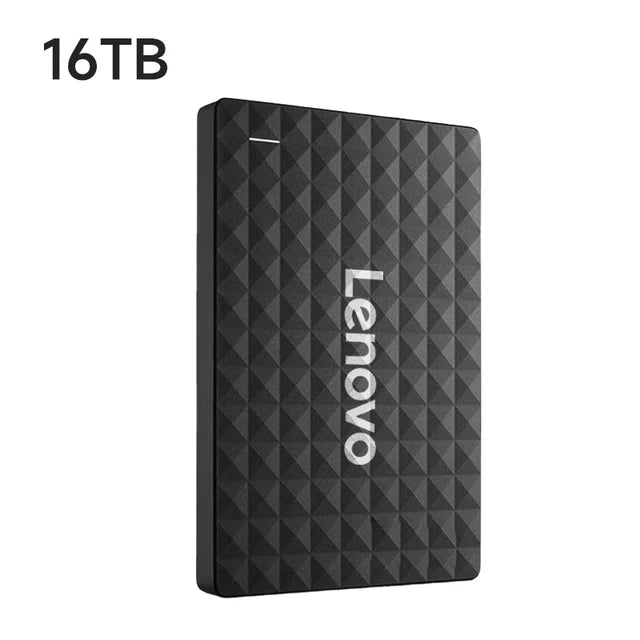 Lenovo Portable SSD 16TB Mobile Solid State Drive 2TB High Speed ​​External Storage Decives USB 3.0 Type-C Interface for Laptop