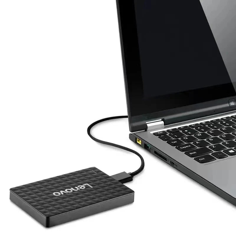 Lenovo tragbare SSD 16 TB mobiles Solid-State-Laufwerk 2 TB externer Hochgeschwindigkeitsspeicher verfügt über eine USB 3.0-Typ-C-Schnittstelle für Laptops