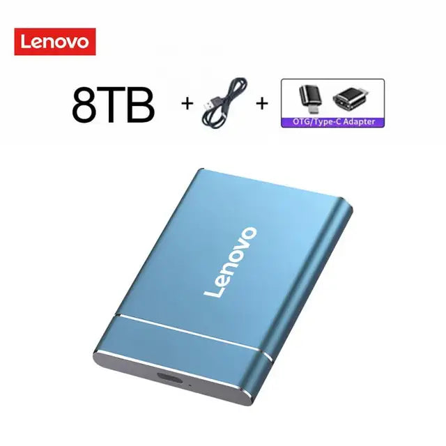 Lenovo Portable SSD disco rigido esterno 16TB unità a stato solido esterno USB 3.1 archiviazione disco rigido compatibile per PC Mac Desktop