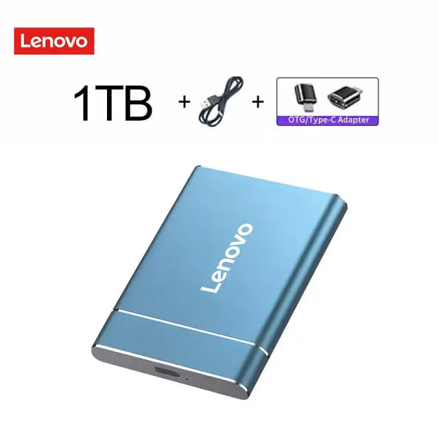 Lenovo Portable SSD External Hard Drive 16TB External Solid State Drive USB 3.1 Compatible Hard Disk Storage for PC Mac Desktop