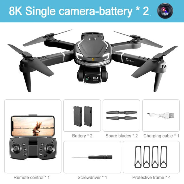 Lenovo V88 Drone 8K 5G GPS professionale HD fotografia aerea Dual-Camera omnidirezionale evitamento ostacoli Quadrotor 5000M