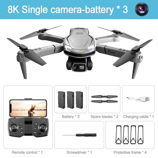 Lenovo V88 Drone 8K 5G GPS professionale HD fotografia aerea Dual-Camera omnidirezionale evitamento ostacoli Quadrotor 5000M