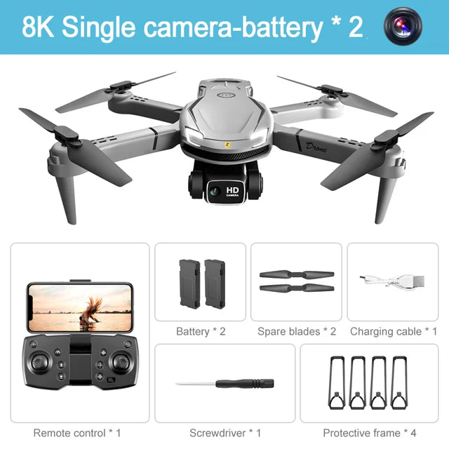 Lenovo V88 Drone 8K 5G GPS Professional HD Aerial Photography Dual-Camera Omnidirectional Obstacle Avoidance Quadrotor 5000M