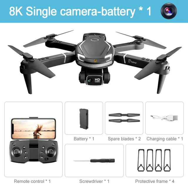 Lenovo V88 Drone 8K 5G GPS Professional HD Aerial Photography Dual-Camera Omnidirectional Obstacle Avoidance Quadrotor 5000M