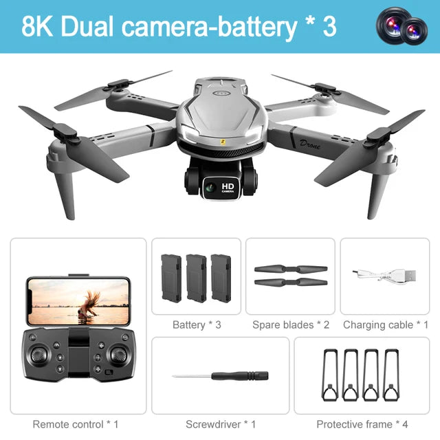 Lenovo V88 Drone 8K 5G GPS Professional HD Aerial Photography Dual-Camera Omnidirectional Obstacle Avoidance Quadrotor 5000M