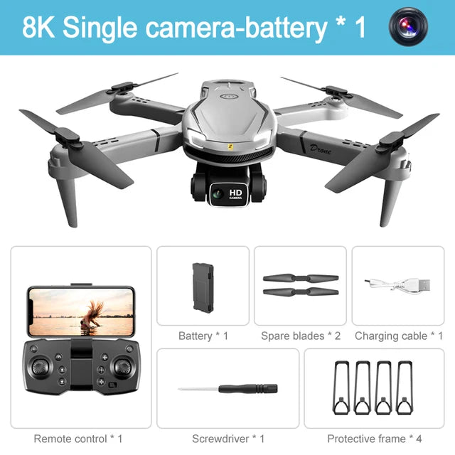 Lenovo V88 Drone 8K 5G GPS professionale HD fotografia aerea Dual-Camera omnidirezionale evitamento ostacoli Quadrotor 5000M