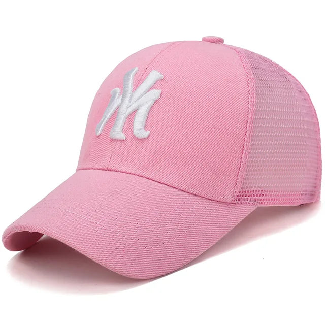 Mode Buchstaben Stickerei Frauen Männer Baseball Caps Männlich Weiblich Sport Visiere Snapback Cap Sonnenhut für Frauen Männer