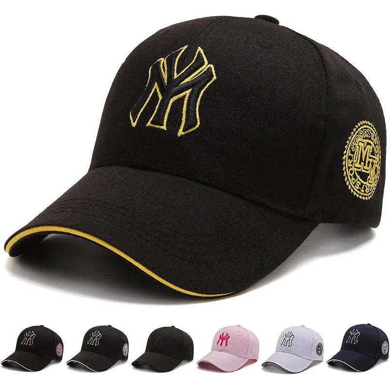 Mode Buchstaben Stickerei Frauen Männer Baseball Caps Männlich Weiblich Sport Visiere Snapback Cap Sonnenhut für Frauen Männer